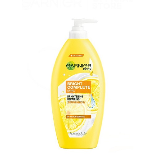 Garnier Bright Complete Serum Milk Body Lotion with Lemon Essence (400ml)