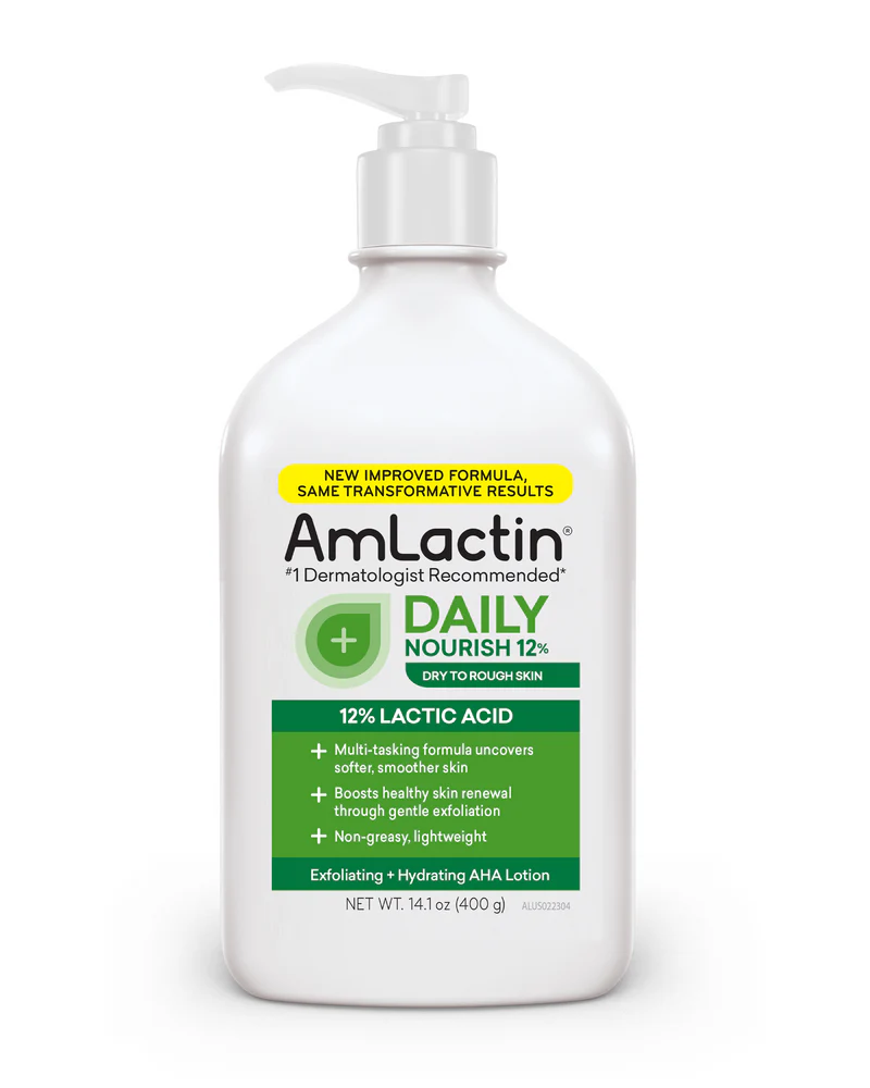 Amlactin Daily Nourish Lotion with 12% Lactic Acid AHA 400g