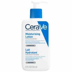 CERAVE Moisturizing Lotion Daily Face & Body Moisturizer for Dry to Very Dry Skin 236ml