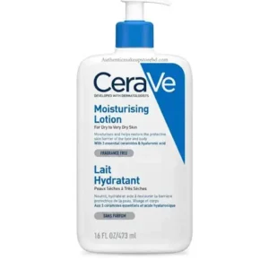 CERAVE Moisturizing Lotion Daily Face & Body Moisturizer for Dry to Very Dry Skin 473ml
