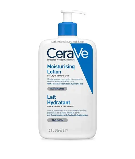 CERAVE Moisturizing Lotion Daily Face & Body Moisturizer for Dry to Very Dry Skin 473ml